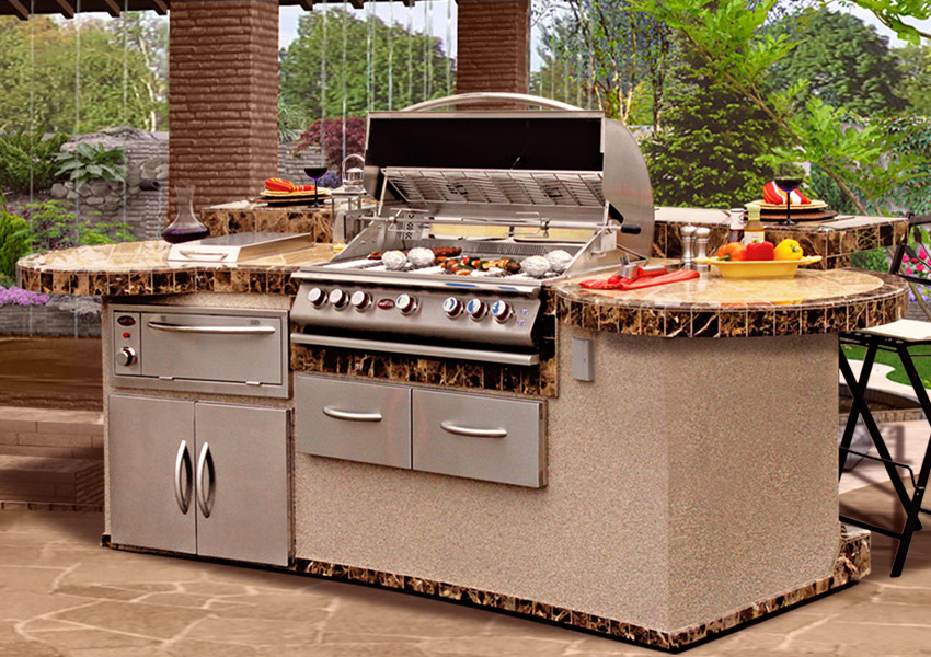 Outdoor BBQ Islands Grills Carts and Accessories for sale in Vancouver